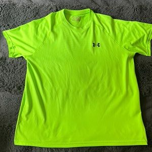 Under Armour Lime Green Tee Shirt // Men’s size L